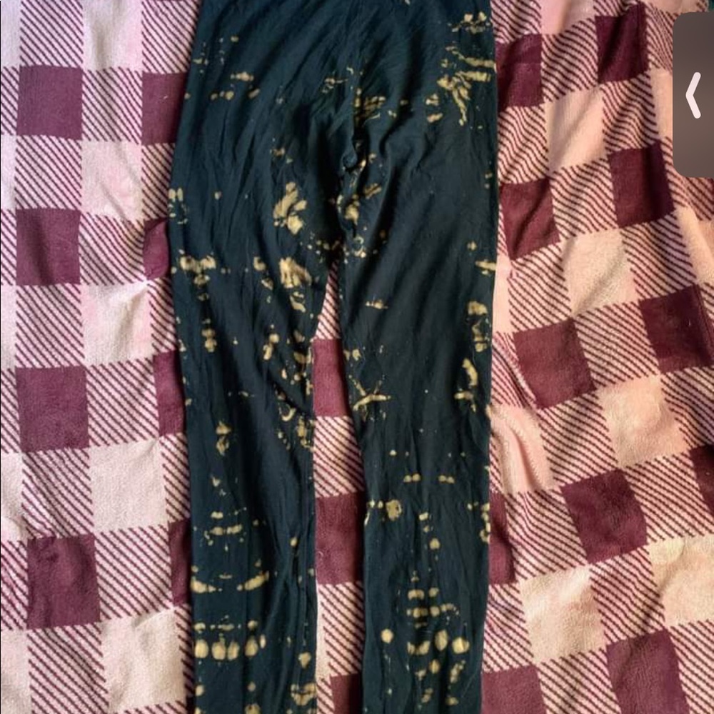 Bleached Forever 21 leggings